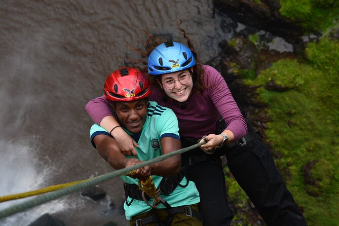 2 Days Abseiling and Rock Climbing - Abseiling beside Sipi Falls