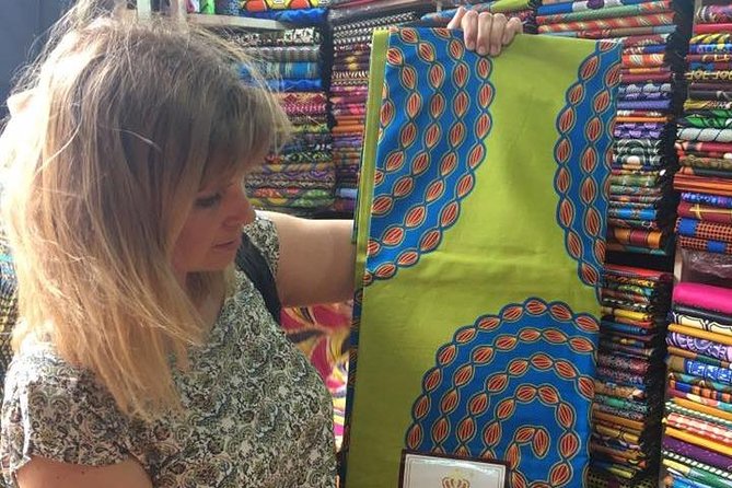 African Fabric Market Tour - The Yimba Team and the Human Side of the Experience