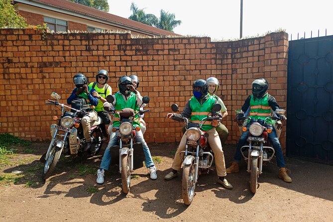 Kampala boda boda tours [motorbike tours]. - Starting at the Bahá’í Temple