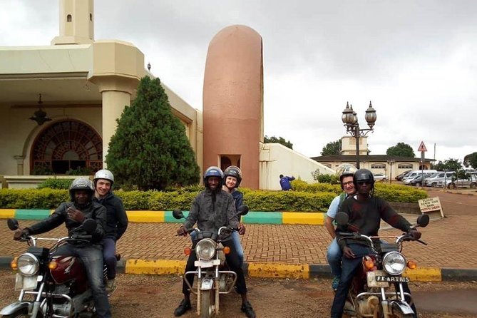 Kampala boda boda tours [motorbike tours]. - Passing through Kalerwe Market