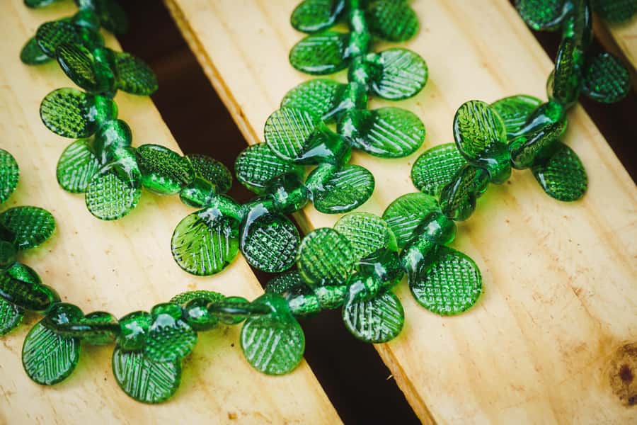 Kampala: Glass Bead Making Workshop from Recycled Glass - Meeting the Ekilawuli jewelry women