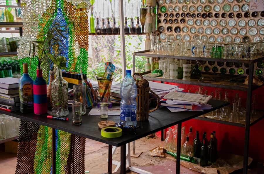 Kampala: Glass Bead Making Workshop from Recycled Glass - Why the recycled glass matters