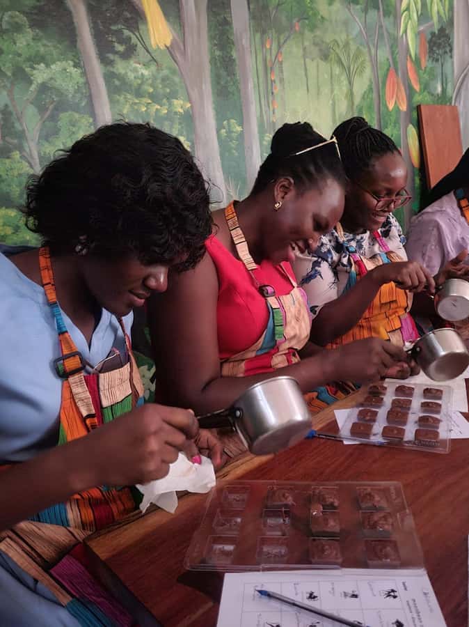 Kampala: Hands-On Chocolate Making Experience - Joy’s Helpful Touch and the Human Side