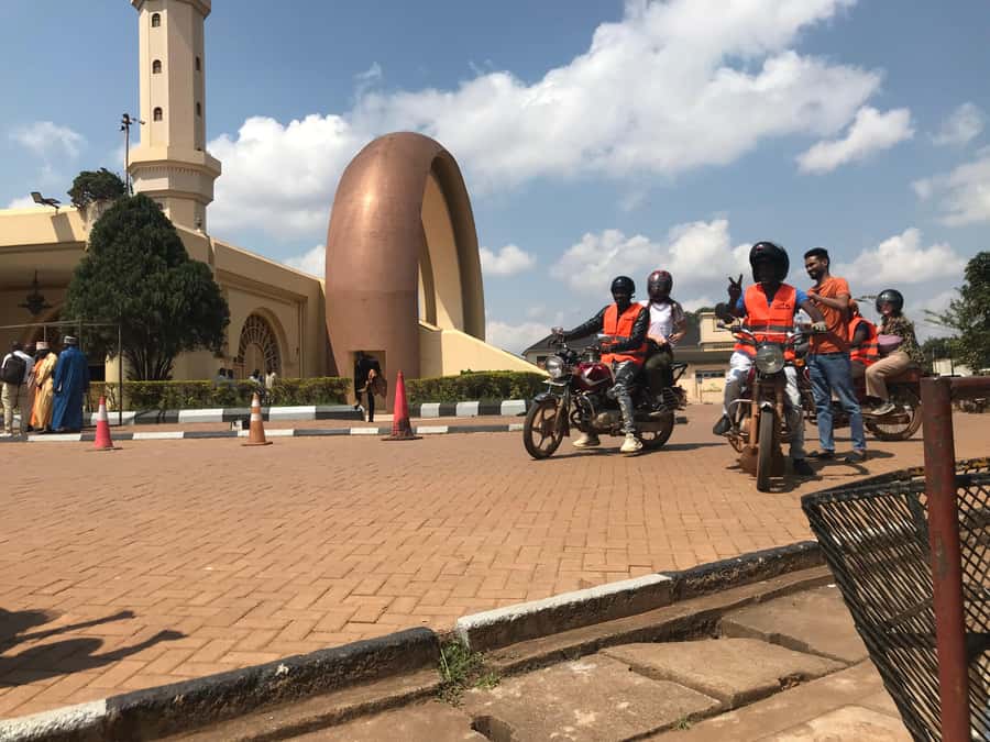 KAMPALA MOTOR BIKE TOURS (boda boda tours) - Kasubi Tombs and the royal past