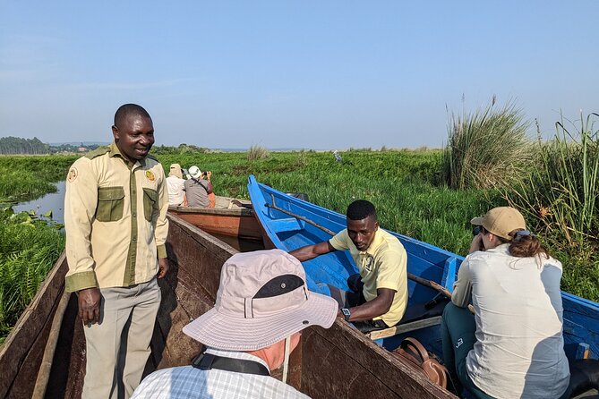 Shoebill stock tracking experience at Mabamba - Meeting Eric and Walter in the wetland